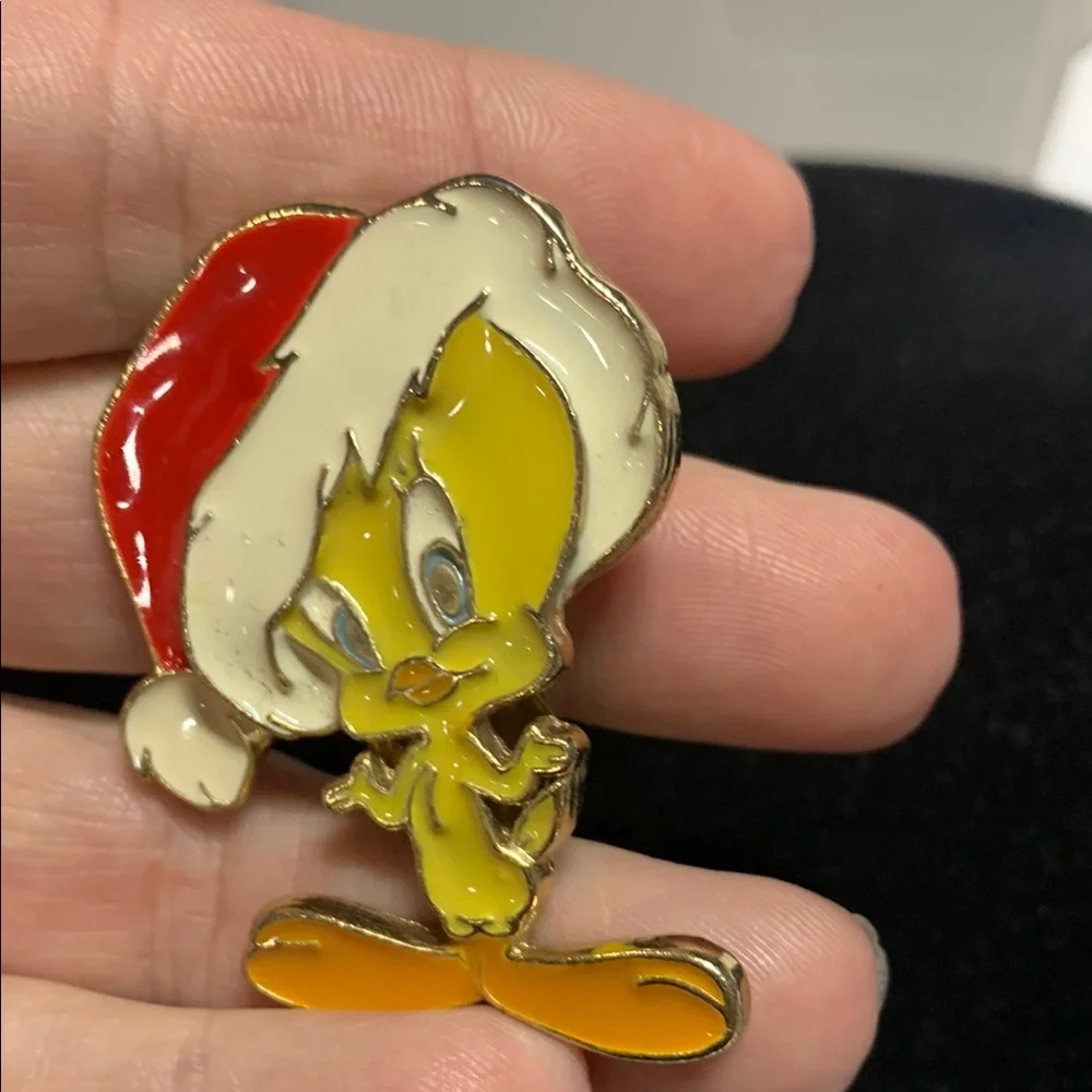 Tweety Bird‎ Christmas Pin Disney Pin - 8086 Brooch